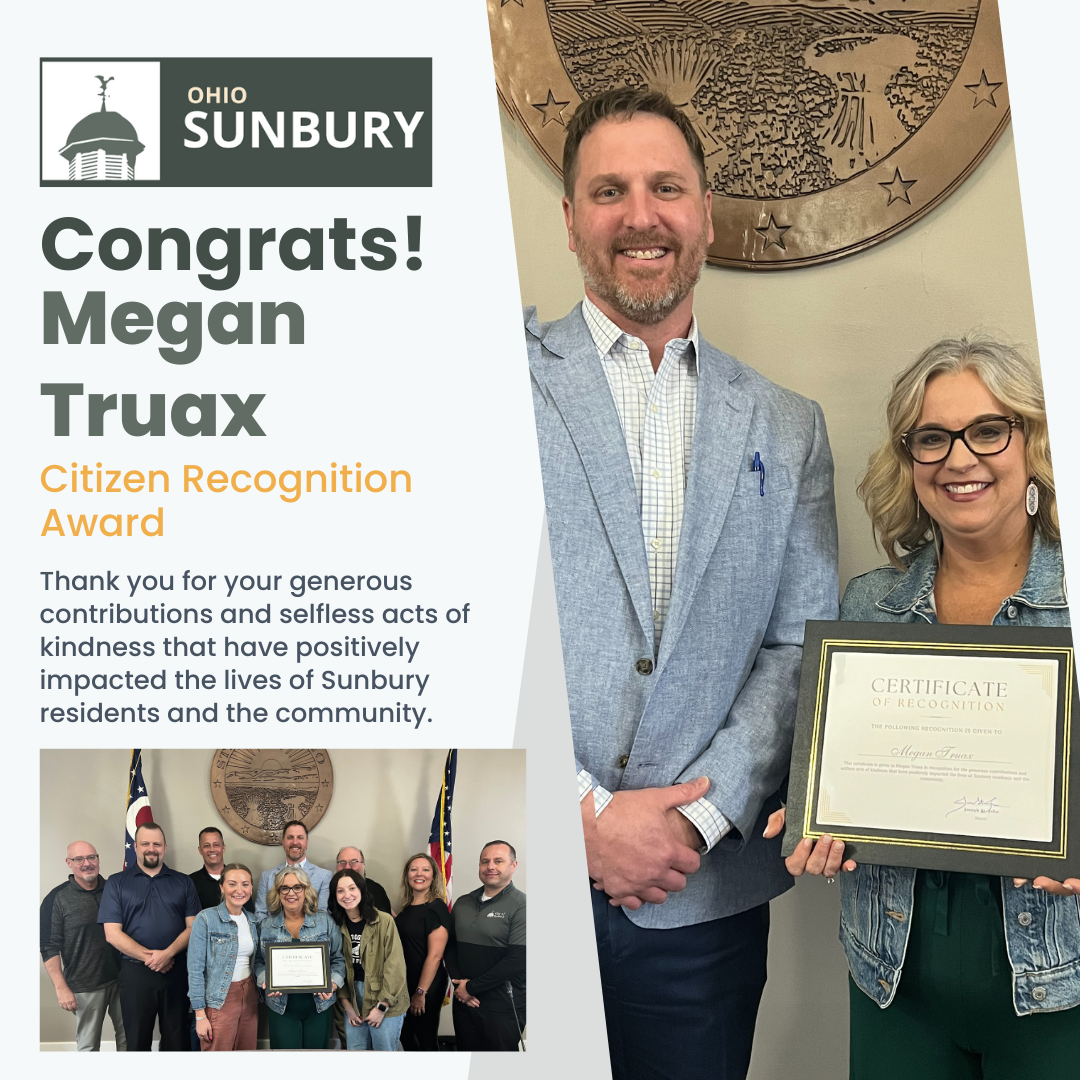 Citizen recognition winner 1st q