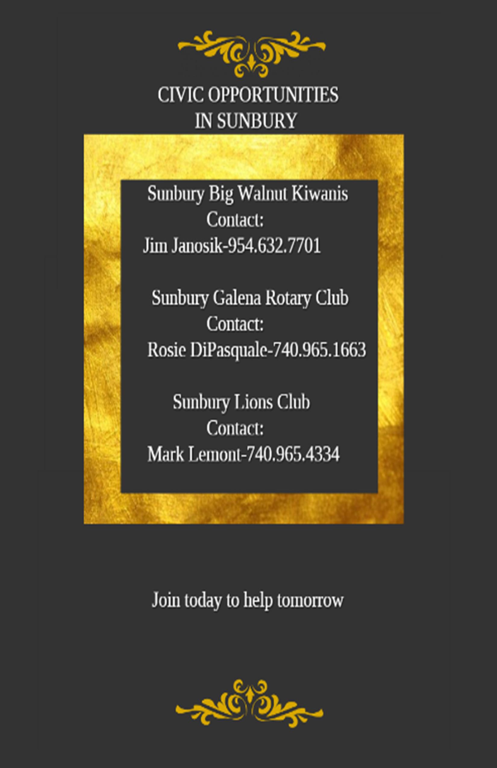 Civic groups to join